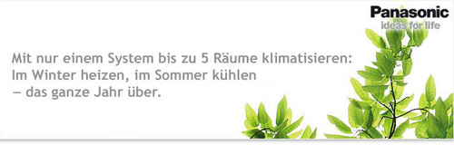 Mit nur einem System bis zu 5 Räume klimatisieren; Im Winter heizen, im Sommer kühlen und das ganze Jahr über Energie sparen.