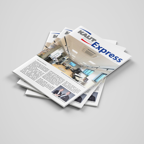Immer auf dem Laufenden mit unserem Kaut-Express Firmenzeitung Kaut-Express