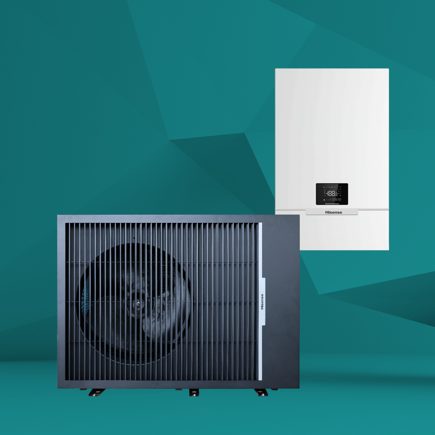 Hi-Hybrid R290 Monoblock-Wärmepumpe von Hisense