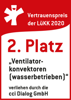 2. Platz | Alfred Kaut GmbH | Ventilatorkonvektoren (wasserbetrieben)